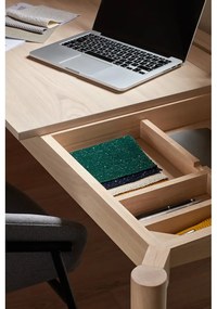 Работна маса в декор от пепел 136x68 cm Atlas - Teulat