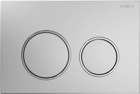 Mexen Fenix 07 XS бутон за промиване, матов хром - 600702