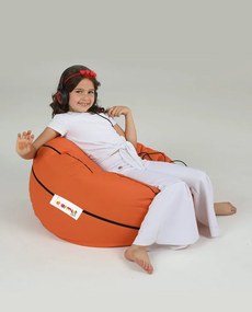 Градински пуф Basketball Kids Pouf, цвят Керемида