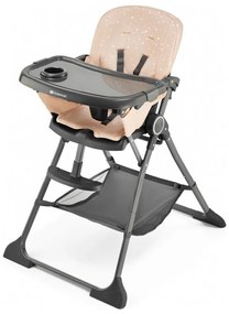 KINDERKRAFT - Детско столче за хранене FOLDEE розов