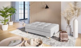 Сива табуретка за крака Ariella - Ropez