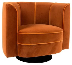 Оранжев фотьойл Flower - Dutchbone