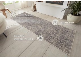 Сива пътека 80x200 cm Terrain – Hanse Home