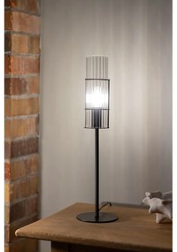 Черна настолна лампа (височина 50 cm) Tubo - Markslöjd