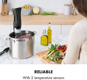 Klarstein Quickstick, sous vide термостат, циркулационна помпа, 20 л, неръждаема стомана
