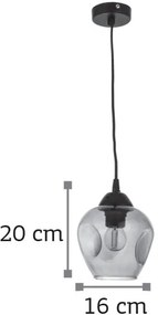 Плафон InLight 4474-Black