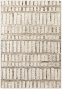 Кремав ръчно изработен вълнен килим 200x300 cm Boho 1.0 Linara – Vikosa