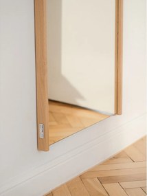 Стенно огледало масивно дърво 60x160 cm Lun – noo.ma