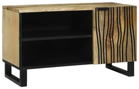 Sonata H ТВ шкаф 80x31.5x46 см от масивно мангово и инженерно дърво