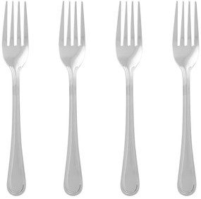 Вилици в комплект 4 бр. от неръждаема стомана в сребрист цвят Classic – Premier Housewares