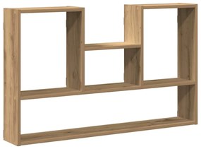 853244 vidaXL Стенен рафт, дъб артизан, 99x15x60 см, инженерно дърво