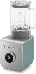 Блендер Smeg Collezione BLC02EGMEU, 1400W, 1.5 л, 22000 об/мин, 5 програми, 9 скорости, Трошене на лед, Неръждаема стомана, Изумрудено зелен/Инокс