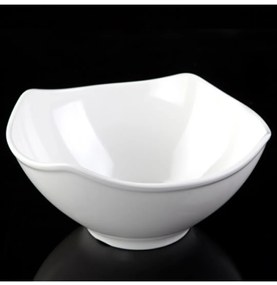 Kulsan - Купа квадрат меламин IDA БЯЛО 36x36xh17cm 8L(10336.CW)