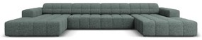 Тюркоазен ъглов диван (U-образен) Chicago - Cosmopolitan Design