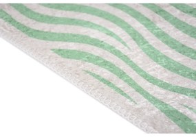 Зелен килим подходящ за пране 60x100 cm Green Zebra – Vitaus