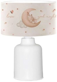 Детска лампичка CANDY 1xE27/40W/230V бяла/бежова
