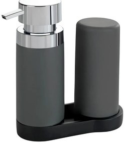 Сив силиконов комплект за миене на съдове Easy Squeez-e – Wenko