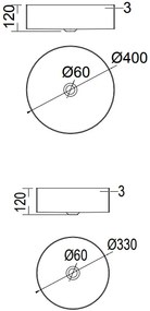 Мивка Milo Voss-Inox-Diameter 40 cm