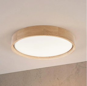 Brilagi - LED таванно осветително тяло MANAROLA PLAIN LED/24W/230V 3000K Ø 41 см дъб