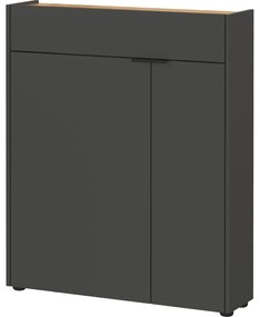 Антрацитно шкафче 82x102x22 cm Ameca – Germania