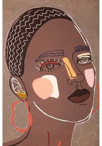 Живопис 80x100 cm Tribal – Mauro Ferretti