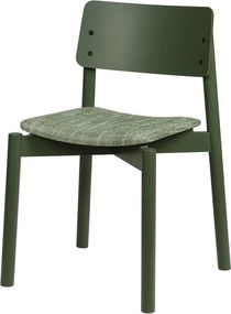 Зелен трапезен стол за подреждане Wem – noo.ma