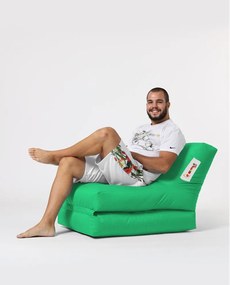 Градински пуф Siesta Sofa Bed Pouf, цвят Зелен