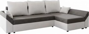 Ъглов диван Eibar-Gkri-Leuko