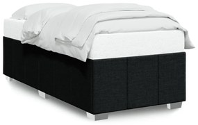 3284792 vidaXL Рамка за легло без матрак, Черно, 80x200 см, плат