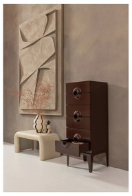 Кремави масички за кафе в комплект от 2 бр. от декор от камък 42x92 cm Stani – WOOOD