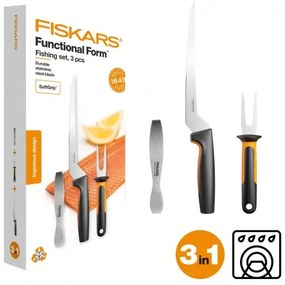 Fiskars - Комплект за почистване на риба Functional Form, 3 части