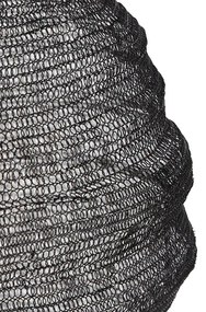 Ориенталски висящ аплик черен 45 см - Nidum L