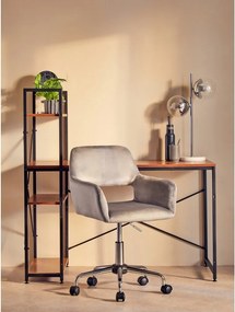 Сив тапициран офис стол Brent – Premier Housewares