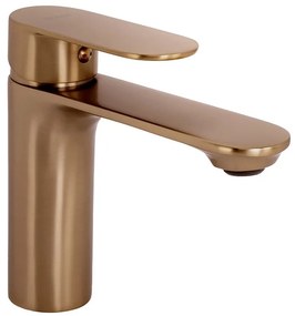 Смесител за мивка Rea Drop Brush Copper low