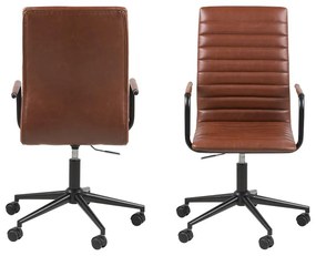 Кафяв офис стол Winslow - Actona