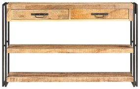 321802 vidaXL Бюфет, 120x30x75 см, грубо мангово дърво масив