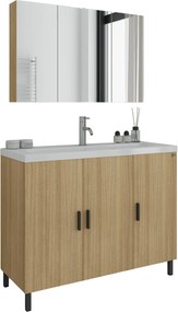 Комплект за баня Drop Roma 100-Светъл естествен цвят