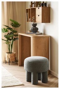 Тъмносива шенилова табуретка Canberra – House Nordic