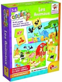 Образователна Игра Lisciani Giochi Les animaux