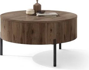 ФРИДА Елегантен Орех – МОДЕРНА ХОЛНА МАСА С ПОВДИГАЩ ПЛОТ И СКРИТО ПРОСТРАНСТВО ЗА СЪХРАНЕНИЕ