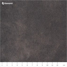 Антрацитен диван от изкуствена кожа 175 cm Hamburg – Scandic