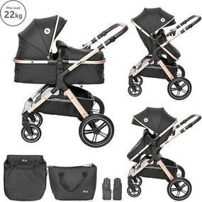 Комбинирана бебешка количка VIOLA LORELLI - Black DIAMONDS