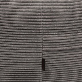 Пуф от рипсено кадифе в цвят горчица Roll 190 – SLOWDOWN