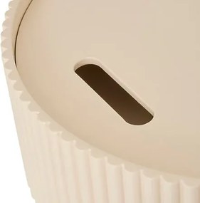 Холна маса със съхранение atmosphera Juna, Бежов, MDF, 33 cm