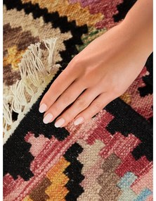 Двустранна/ръчно изработена вълнена пътека 60x190 cm Kamal Zara – Nouristan