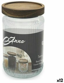 Буркан Anna Cтъкло 950 ml 10 x 16 cm (12 броя)