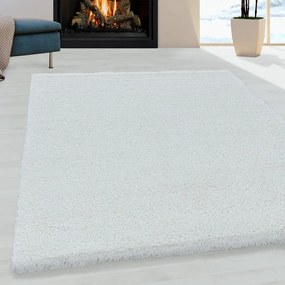 Бял килим 120x170 cm Fluffy – Ayyildiz Carpets