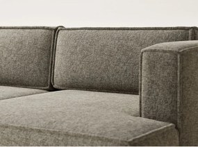 Кафяв шенилов сгъваем/с място за съхранение ъглов диван (десен ъгъл) Velto – Maison de Rêve