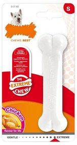 Гризалка за кучета Nylabone Extreme Chew Пиле Найлон Размер XS