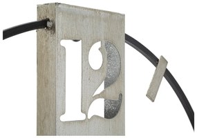 Стенен часовник ø 61 cm сребрист - Mauro Ferretti